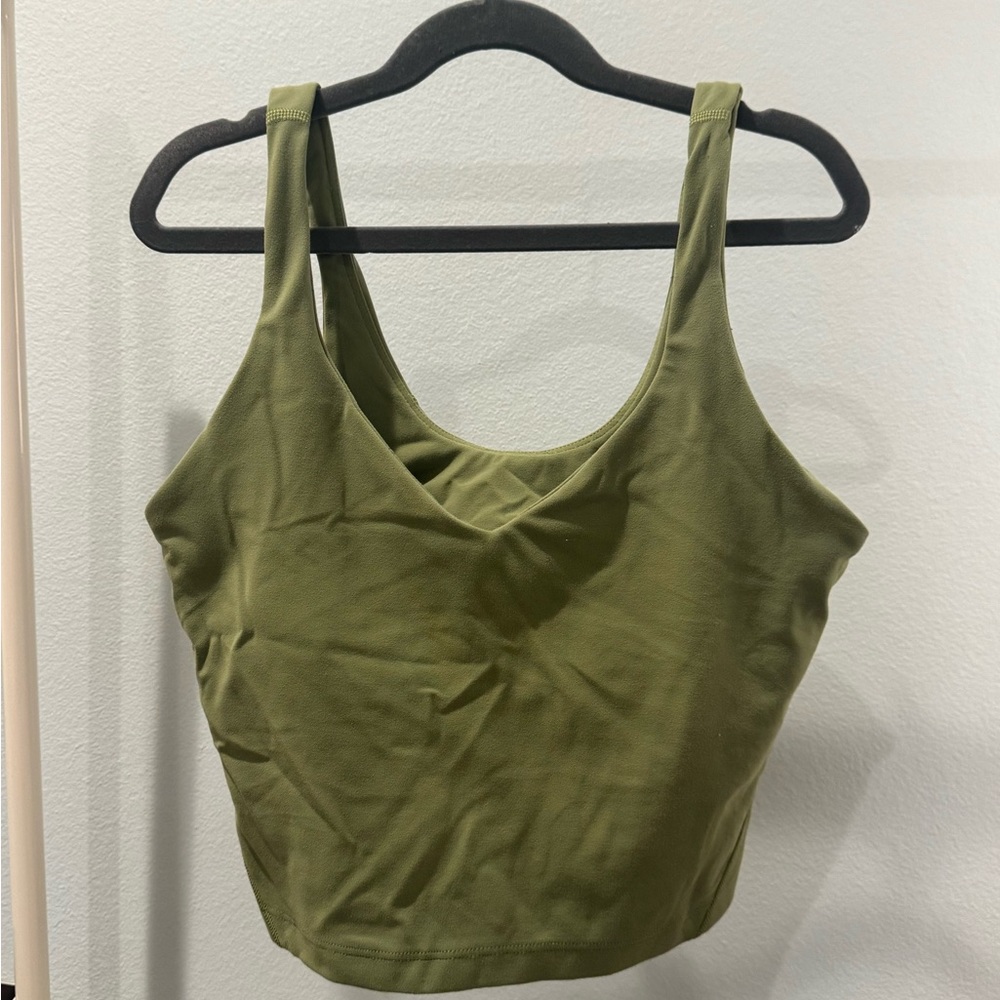 Lululemom Align Tank Top - Olive Green